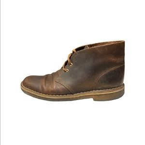 Clarks Originals Leather Desert Boots Size 9